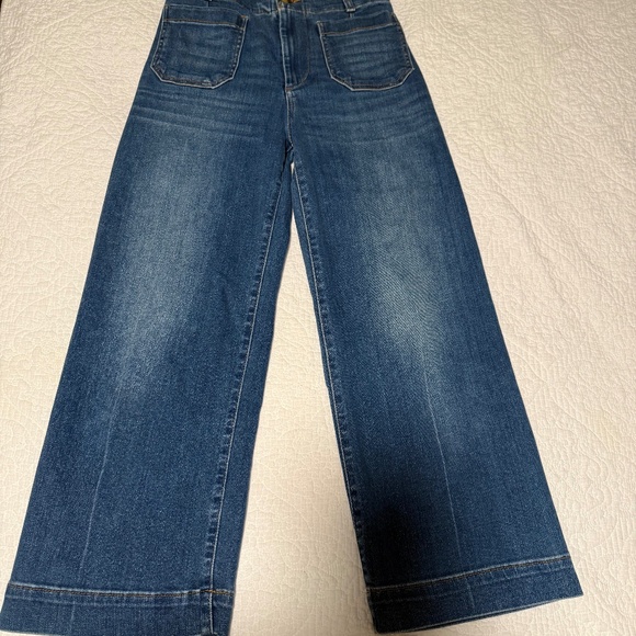 Maeve Denim - Perfect Condition- Maeve Crop Sailor Jeans from Anthropologie, Sz 26